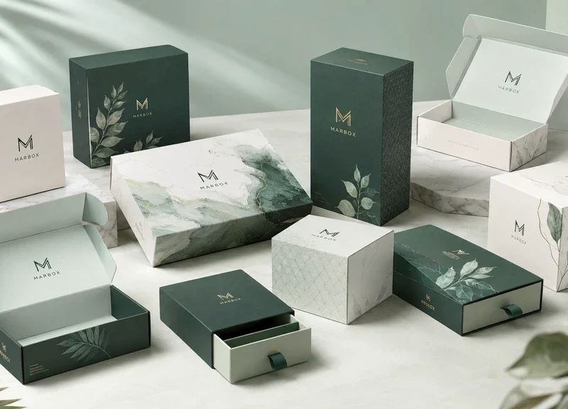 Bao bì mỹ phẩm hộp in offset sóng E